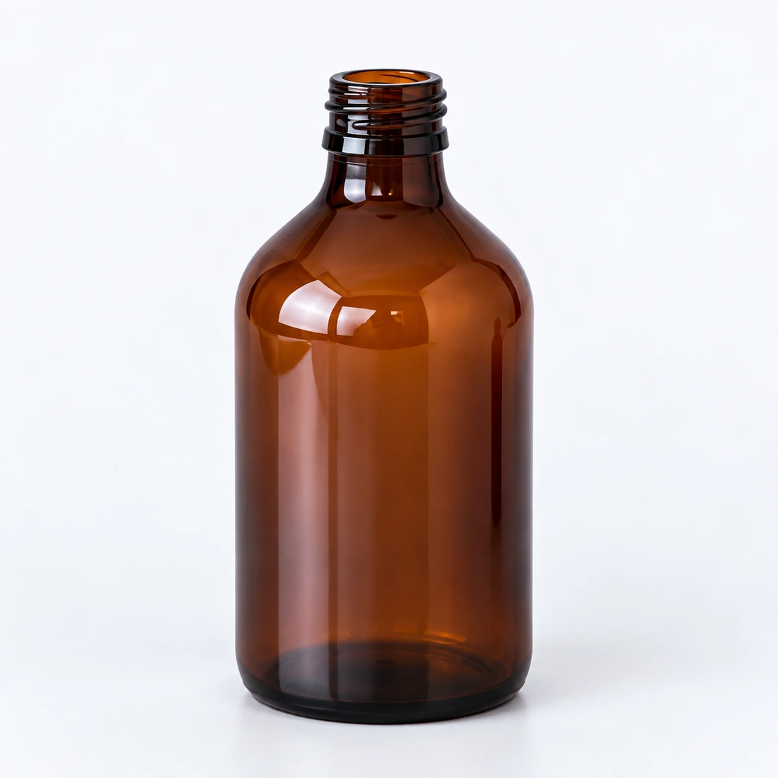 Amber glass bottle · 500 ml