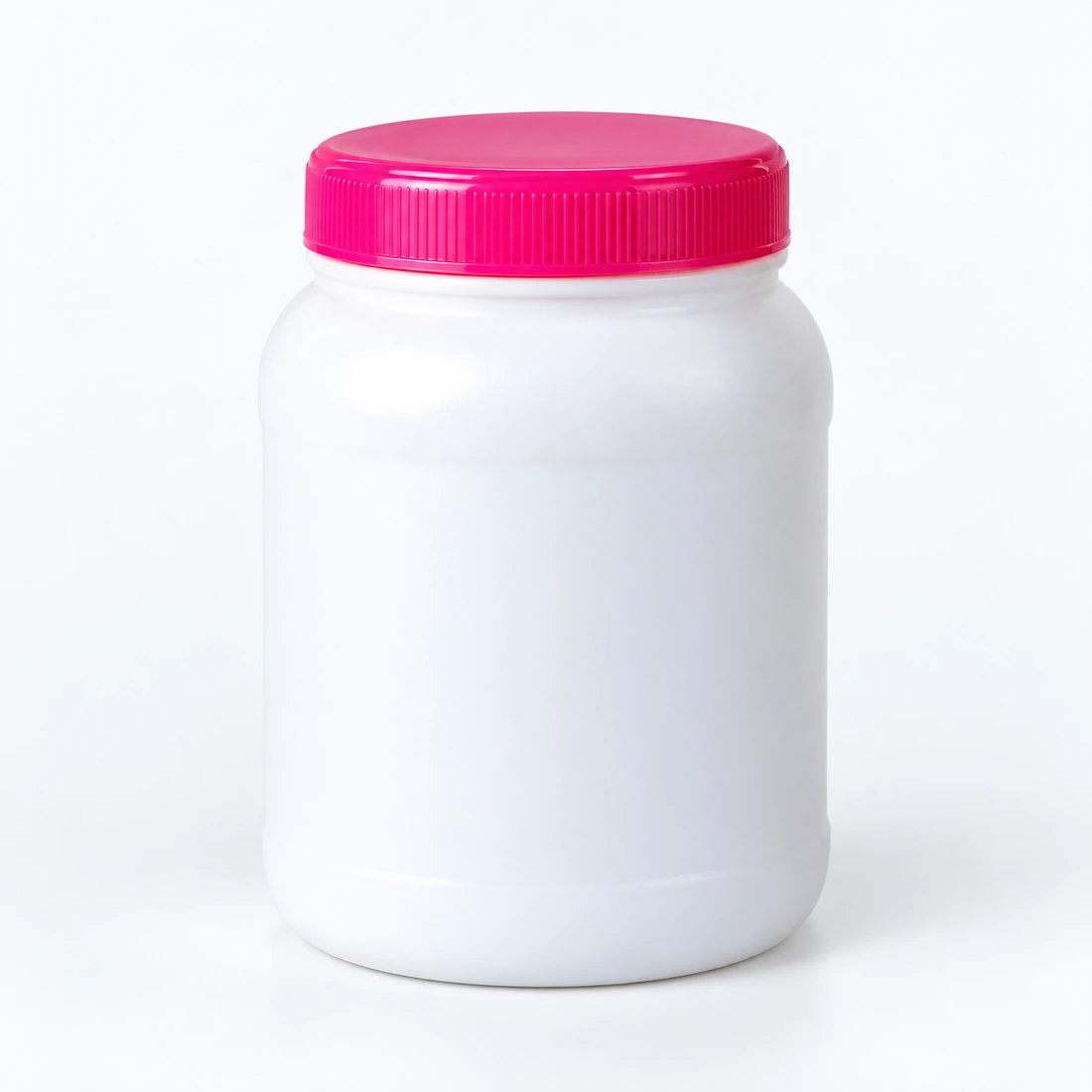 HDPE jar · 1000 ml / Pink screw cap