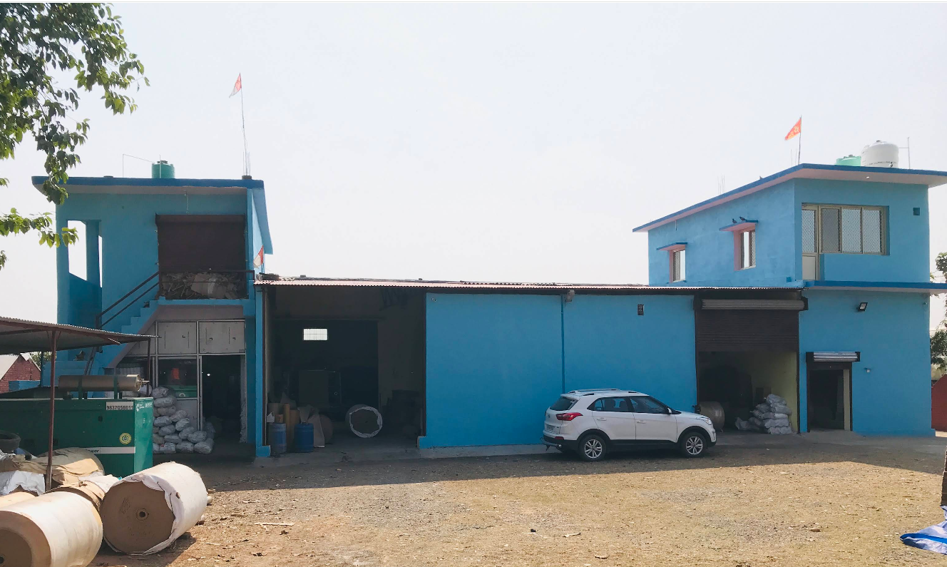 Harsh Packaging factory building in Kotabagh, Uttarakhand