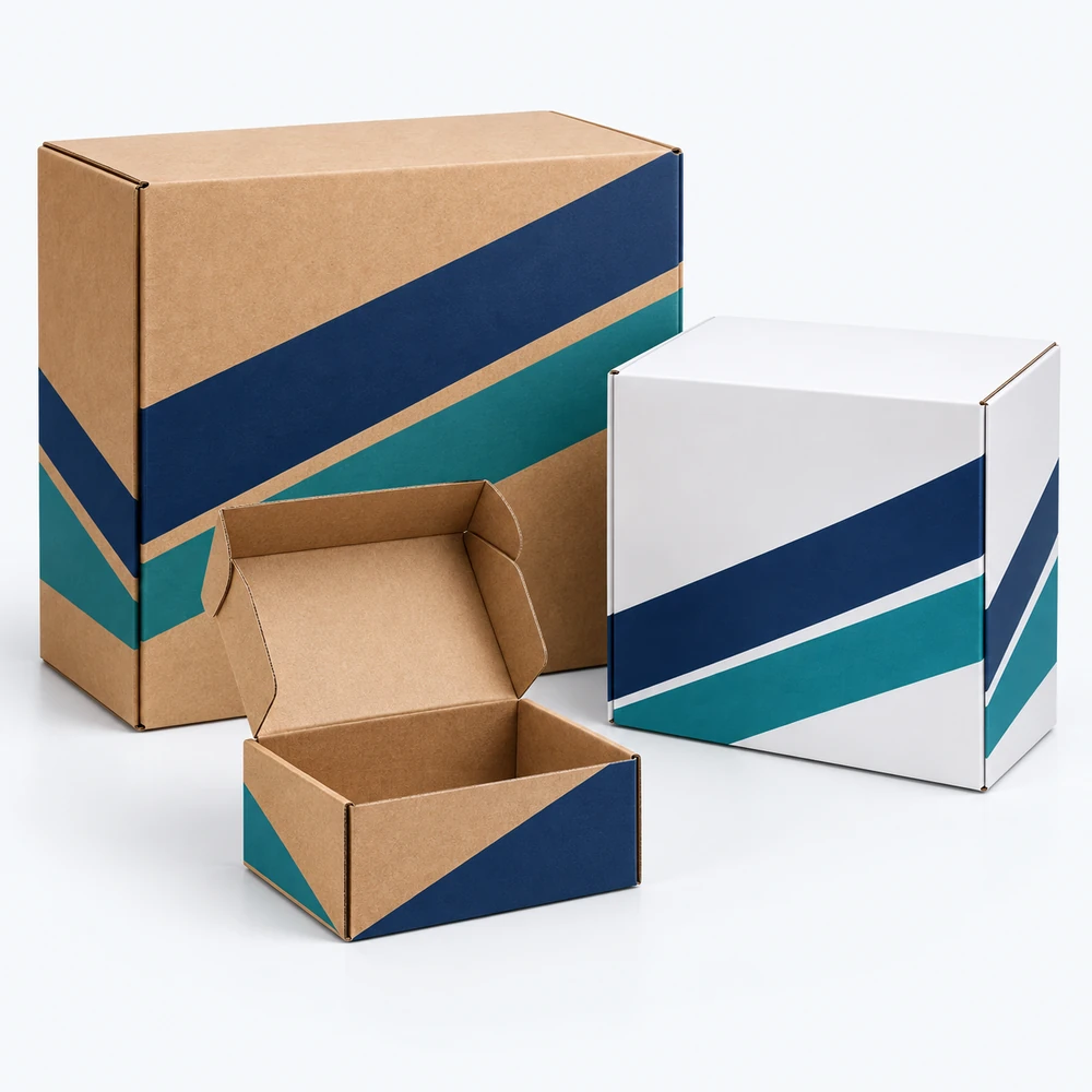 Printed and laminated boxes