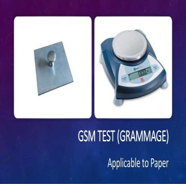 Grammage testing